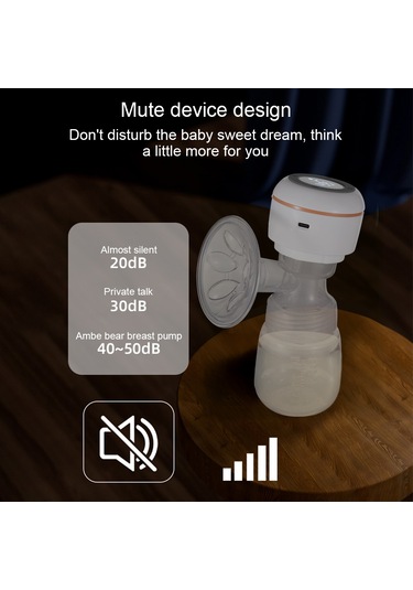 Geeroyoo Yw991 4 Modlu 12 Seviyeli Şarjlı Elektrikli Göğüs Pompası, 180ml Kapasiteli Beyaz Yeni Model