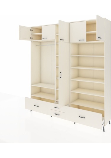 Hyperion Dolap 18 Raflı 4 Çekmeceli Tek Askılı 220x44x243 Aytaşı-aytaşı/aytaşı Aytası/aytası Hyperion Dolap 18 Raflı 4 Çekmeceli Tek Askılı 220x44x243 Aytaşı-aytaşı/aytaşı Aytası/aytası