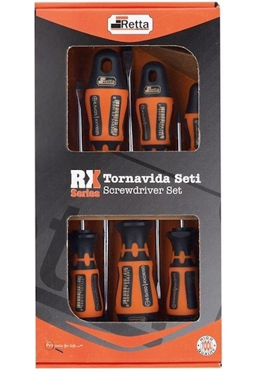 Retta Tornavida Seti 7lı Rx Serisi Rxs7000