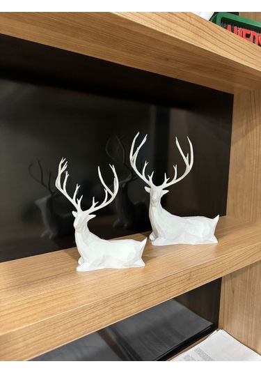 Beyaz Geyik Biblo 2 Li