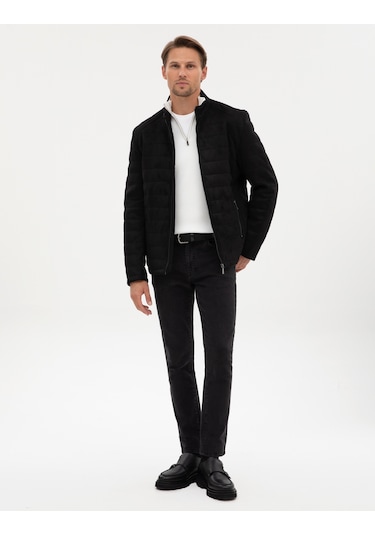 Pierre Cardin Erkek Siyah Deri Mont-kaban 50318154-001 Siyah
