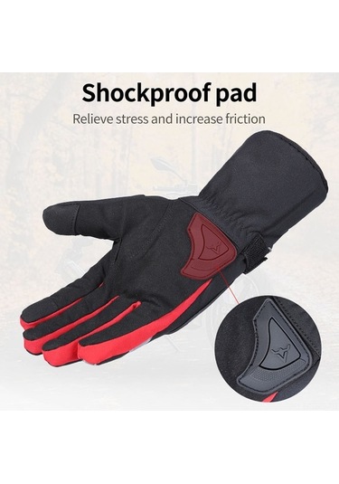 Pazly Kışlık Motosiklet Eldivenleri - Su Geçirmez, Isıtmalı, Reflektif Eldivenler