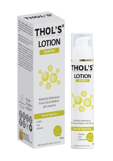 Thol's Scabthol Kükürtlü Vücut Losyonu 50 ML