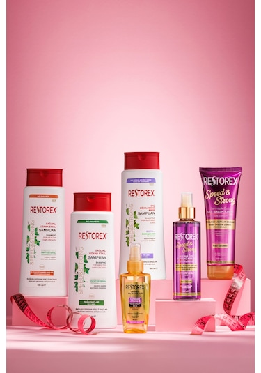 Restorex Speed Strong Onarıcı Bakım Saç Bakım Yağı 100 Ml - Sarmaşık Özlü, Sağlıklı Uzama, Dökülme Karşıtı