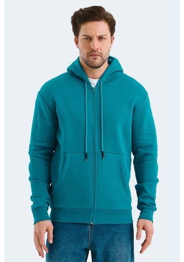 Slazenger Vonda 2 Li Set Erkek Sweatshırt Siyah - Petrol