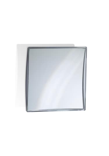Spt41 Ayna, Vantuzlu, Kare, 15xd3.5cm, 5x - Abs/krom Krom