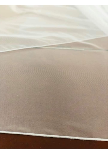 Çubuklu Briz Perde Mutfak Kapi Camları Için Düz Ultra Briz Tül (372277956)