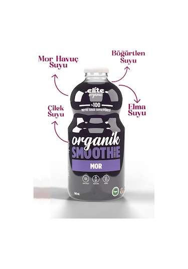 Elite Organik Mor Smoothie 946 Ml