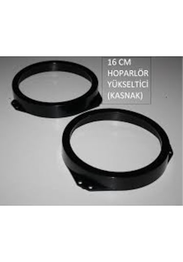 16 Cm Yuvarlak Hoparlör Yükseltici-Plastik Kasnak Altlık