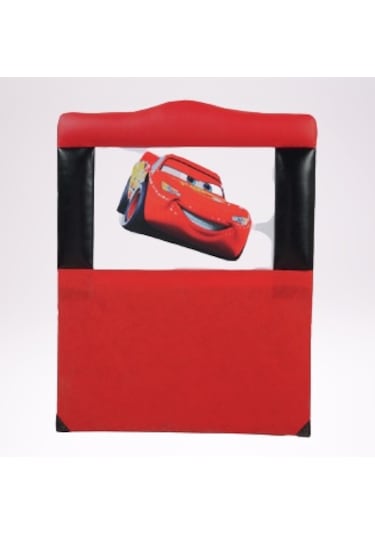 Başlık Alc Arabalar Model 100 Cm Baby Suni Deri Modern Kırmızı Renk El Yapımı 90 CM