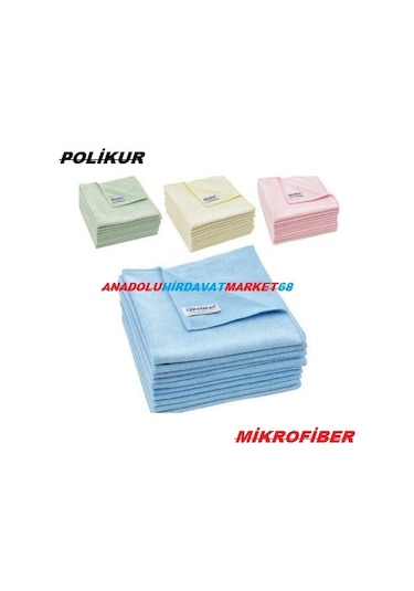 Polikur Üniversal Mikrofiber Oto Temizleme Cam Temizlik Bezi