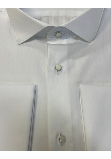 Uki Beyaz Smokin Gömlek Beyaz