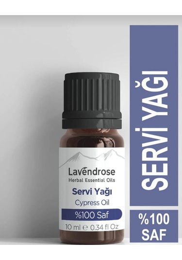 Lavendrose Servi Yağı %100 Saf - Bitkisel Aromaterapi Servi Yağı