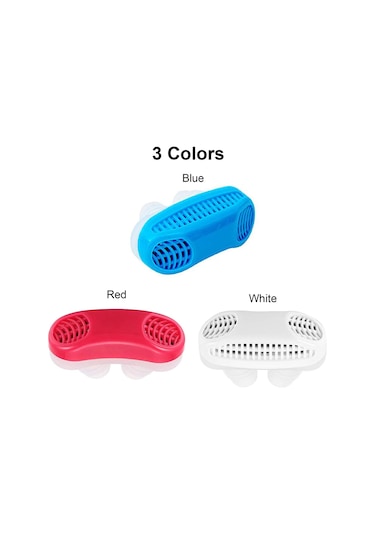 Gajeena Uyku Konforu Burun Filtresi - Toz Engelleme, Nefes Akışı Sağlama, Solunum Yardımı, Uyku İyileştirici Beyaz