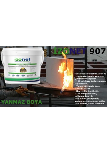 İzonet 907 Yangın İzolasyonu 120 Dk.