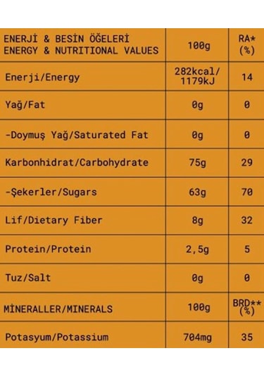 Fropie Çekirdeksiz Hurma Dilimleri - Deglet Noor 3 x 75 G