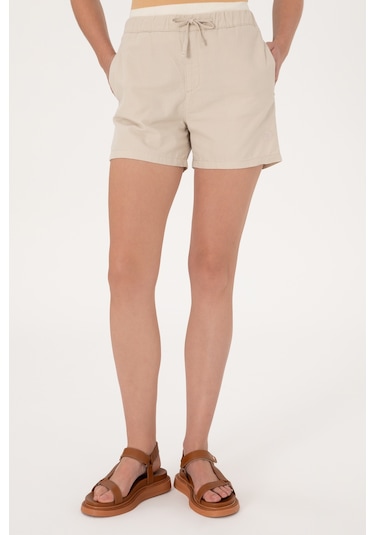 U.s. Polo Assn. Kadın Taş Şort / Bermuda 50300653-vr049 Tas U.s. Polo Assn. Kadın Taş Şort / Bermuda 50300653-vr049 Tas