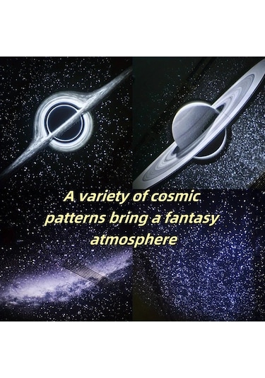 Honeybeeshop Jüpiter Yeni Güncellenmiş Usb Güçlü Araba Projektör Işığı 360 Dönebilen Taşınabilir Ortam Yıldızlı Gökyüzü Işığı Çatı Yatak Odası Oturma Odası Oda Festival Parti Gece Işığı