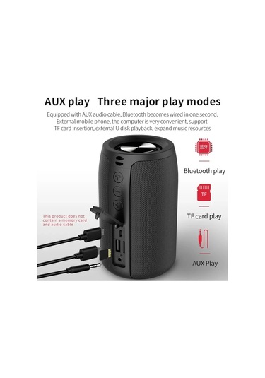 Graceshopcenter Kablosuz Bluetooth Hoparlör Mini Taşınabilir