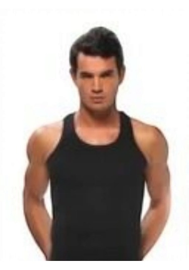 Siyah Erkek Sporcu Atlet 9'lu Siyah