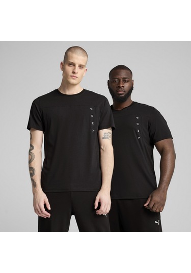 Puma Tad Tech Triblend Tee Erkek Tişört SIYAH