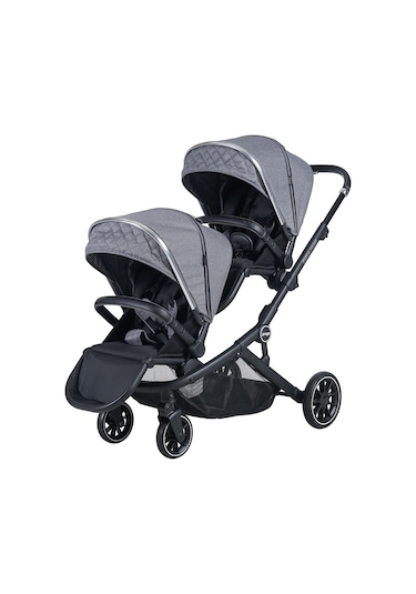 Prego 2223T İbiza Plus Travel Sistem İkiz Bebek Arabası