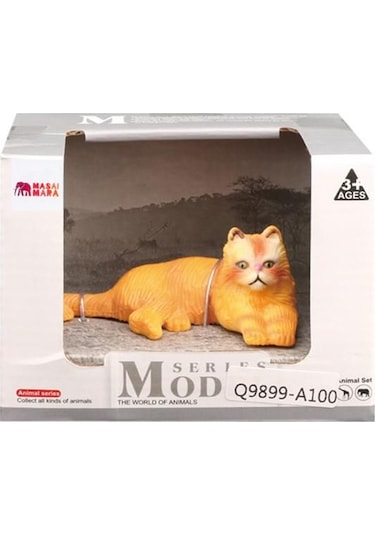 Upsi Toys A100 Figür Kedi Serisi 01924 Sarı Kedi