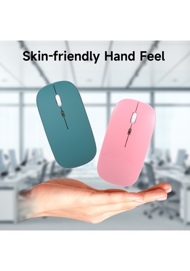 Mufunye Hızlı 2.4g/bt3.0 İkili Modlu Kablosuz Fare, Sessiz Ofis Kullanıma Uygun, 3 Seviye Dpı Ayarlı, Taşınabilir Ve Şarj Edilebilir Pil, Açık Pembe Optik Mufunye Hızlı 2.4g/bt3.0 İkili Modlu Kablosuz Fare, Sessiz Ofis Kullanıma Uygun, 3 Seviye Dpı Ayarlı, Taşınabilir Ve Şarj Edilebilir Pil, Açık Pembe Optik