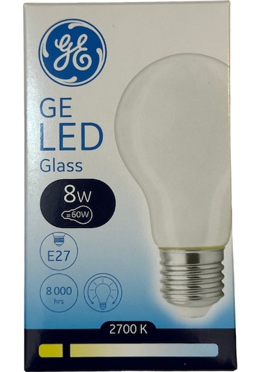 General Electric 8w 2700k Sarı Işık E27 Duylu Led Cam Ampul