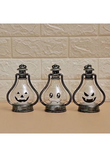 Pazly Cadılar Bayramı Siyah Balkabağı Feneri Model B Diğer Diğer