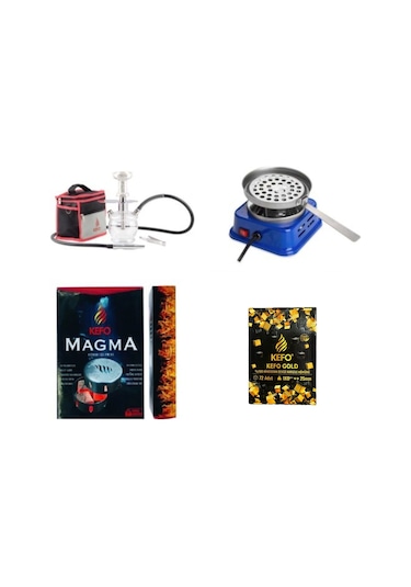 Kefo Süper Nargile Başlangıç Seti 4 Ürün 1 Paket