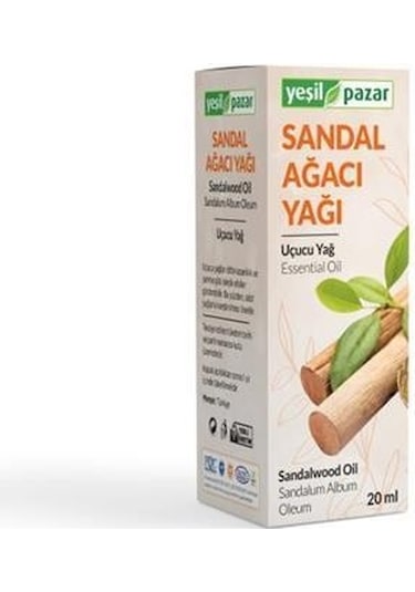 Yeşil Pazar Sandal Ağacı Yağı 20 ML