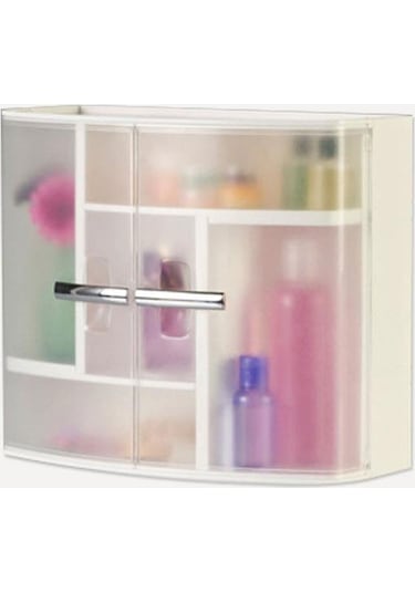 Primanova 084 Banyo ve Ecza Dolabı Naturel Kapaklı