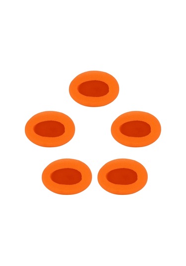 Hfambition 5 Adet Turuncu Mikrofon Spreyi - Ses Gürültüsünü Azaltan, Standart Mikrofonlar İçin Uyumlu Sprey Kılıfı