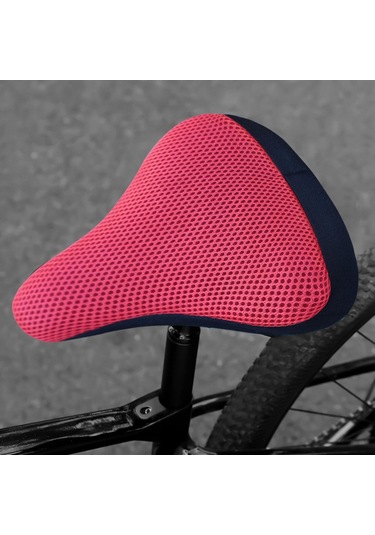Suntek Bisiklet Selesi Kapağı Yumuşak Koruyucu Kırmızı