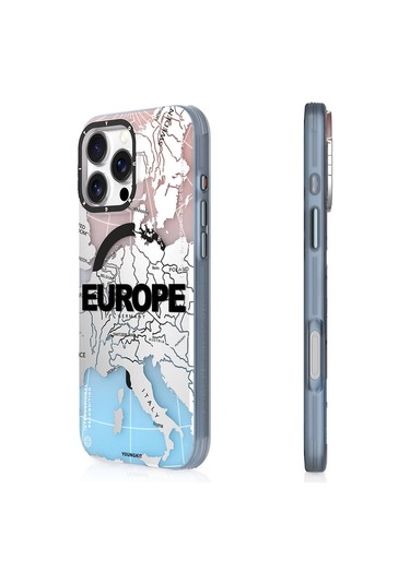 İphone 16 Pro Uyumlu Kılıf Magsafe Şarj Özellikli Youngkit Universal Serisi Kapak Siyah