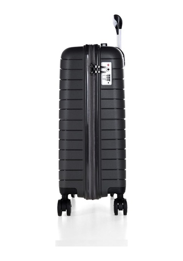 Ççs 5242 Polipropilen Kabin Boy Valiz-siyah Siyah