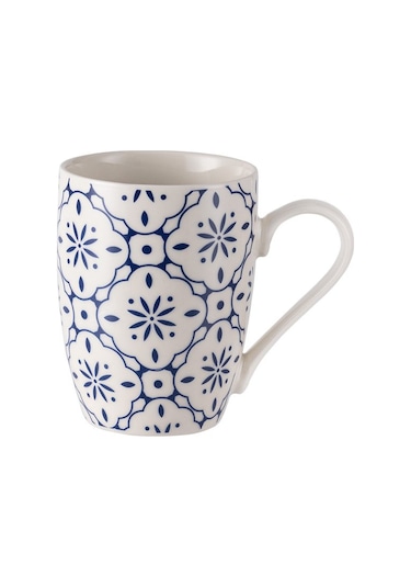 Morris Kupa - Mavi/beyaz - 360 Ml 8684427140345 Çok Renkli