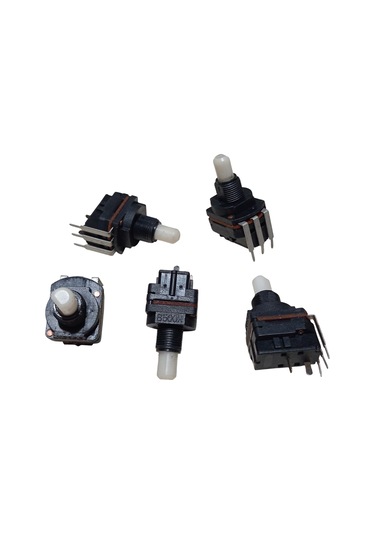 5 Adet B500k Anahtarlı Dimmer Potansiyometre 500k Dimmer Pot Somunsuz