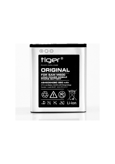 Tiger Samsung Uyumlu M600-S8300-S7350 Ab483640Bc Batarya 850 Mah
