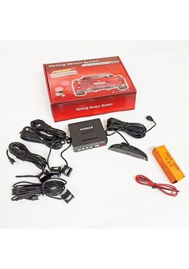 Park Sensörü Ekranlı Ses İkazlı Siyah Sensör Bosse Forza Serisi