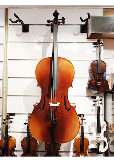 Hdc 41 Masif Kaliteli Hareli Profesyonel Çello