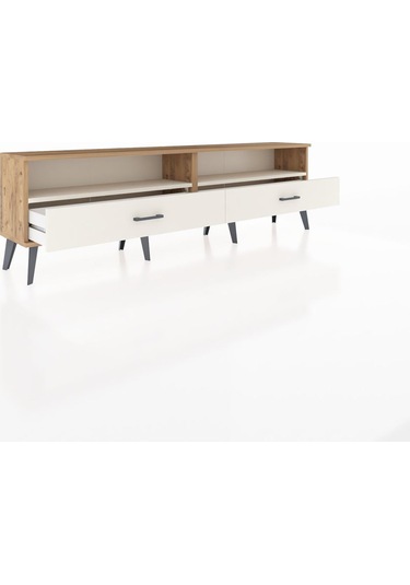 Arges Tv Ünitesi 2 Raflı 2 Çekmeceli 176x30x51 Çam-aytaşı/aytaşı Aytası/aytası