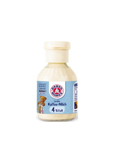 Baren Marke Leichte Kaffee-milch 4% Fett 158 ML