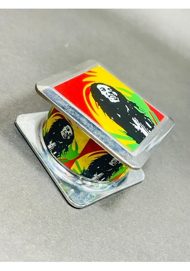 BobMarley 3Parça Metal TutunÖğütücü Grinder //4,5cm