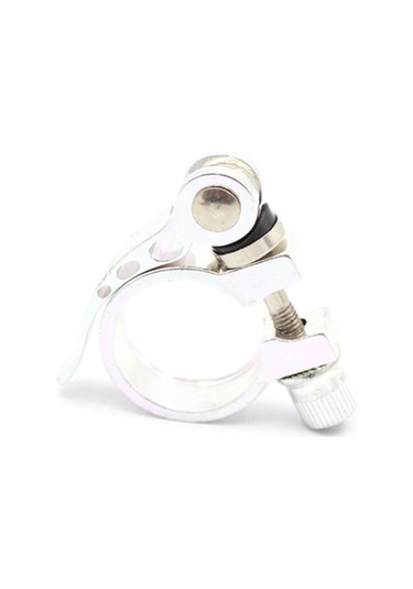 Fochsia Gümüş Tarzı Alüminyum Ultrahafif Sele Boru Kelepçesi - 31,8 Mm, Kadın Yol Bisikleti A Modeli Altın