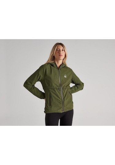 Bnt-w20048 Benetton Kadın Raincoat 71157 001