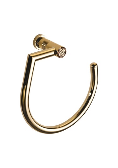 Havluluk Starlight Lisa Kristal / Altın 85540o Beyaz