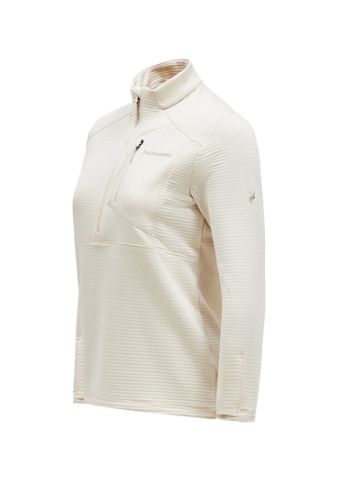 Peak Performance Peak Performance Trail Polartec Half Zip Kadın Bej Fleece 28878 Çok Renkli