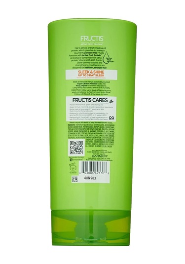 Garnier Fructis Sleek Shine Argan Yağlı Elektriklenme Karşıtı Saç